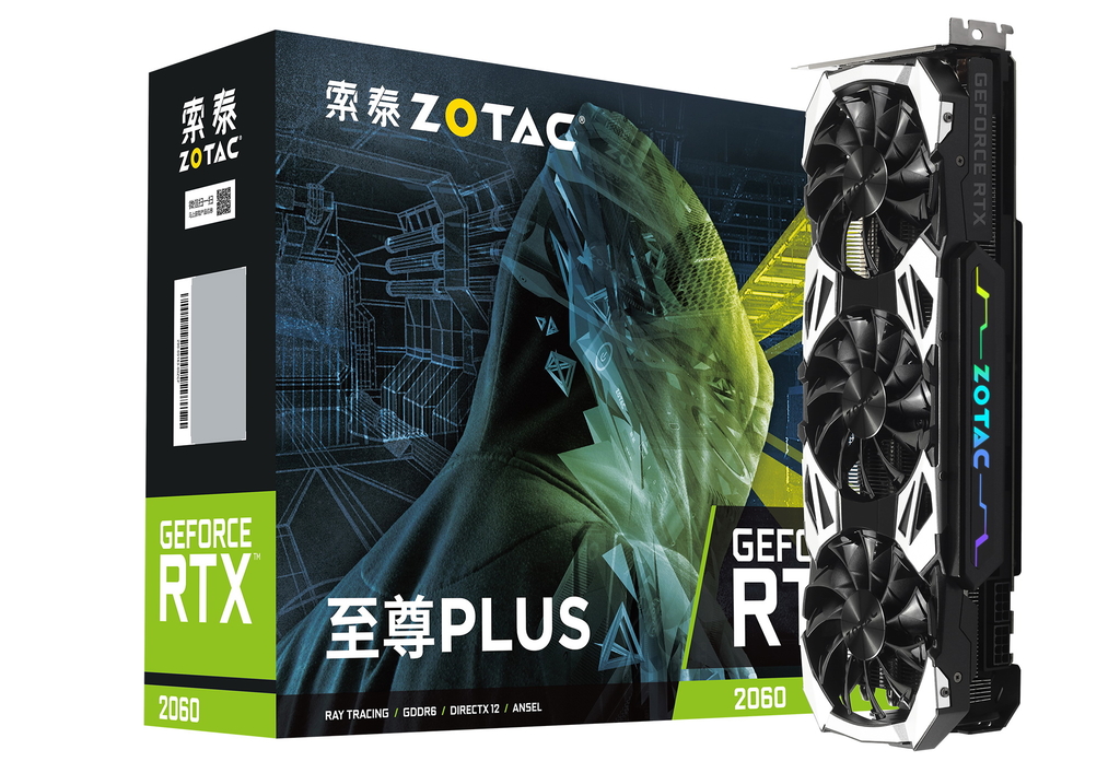 索泰 GeForce® RTX2060-6GD6 至尊PLUS OC