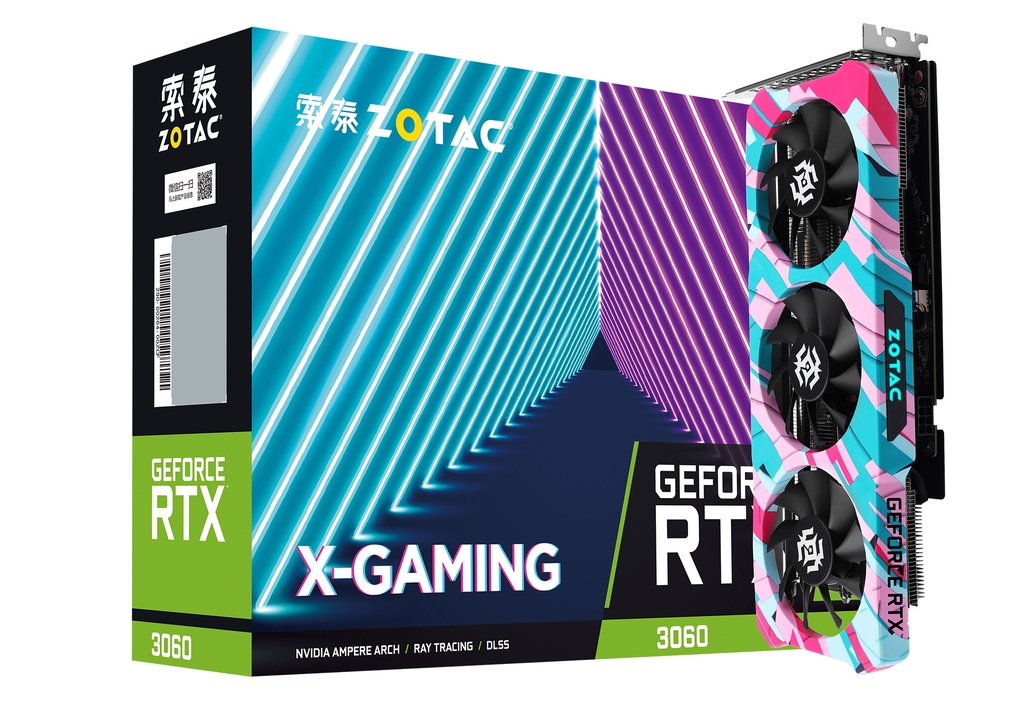 索泰 GeForce®RTX 3060-8GD6 X-GAMING OC