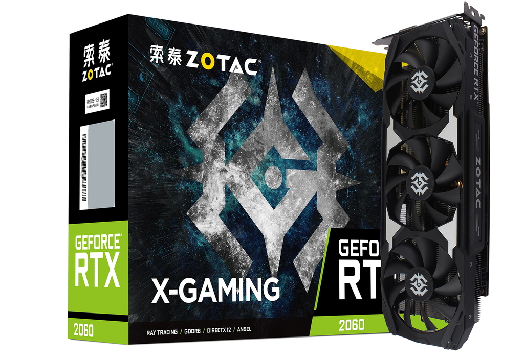 索泰 GeForce® RTX2060-6GD6 X-GAMING