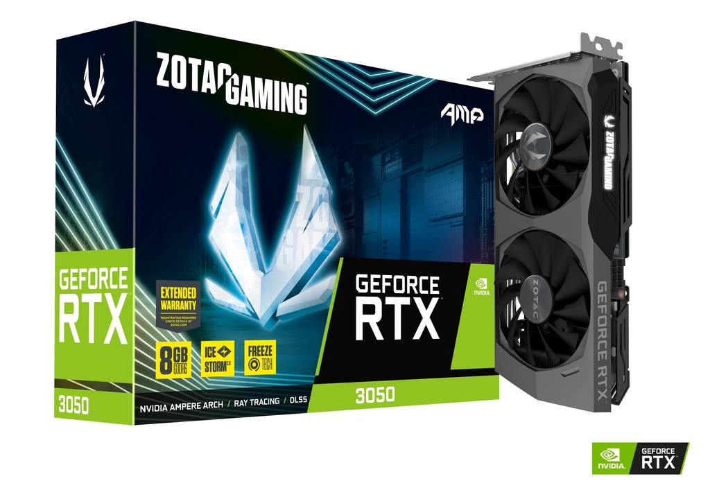 ZOTAC GAMING GeForce RTX 3050 AMP