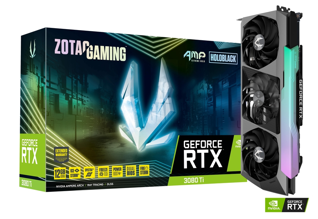 ZOTAC GAMING GeForce RTX 3080 Ti AMP Extreme Holo