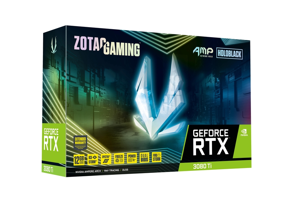 ZOTAC GAMING GeForce RTX 3080 Ti AMP Extreme Holo