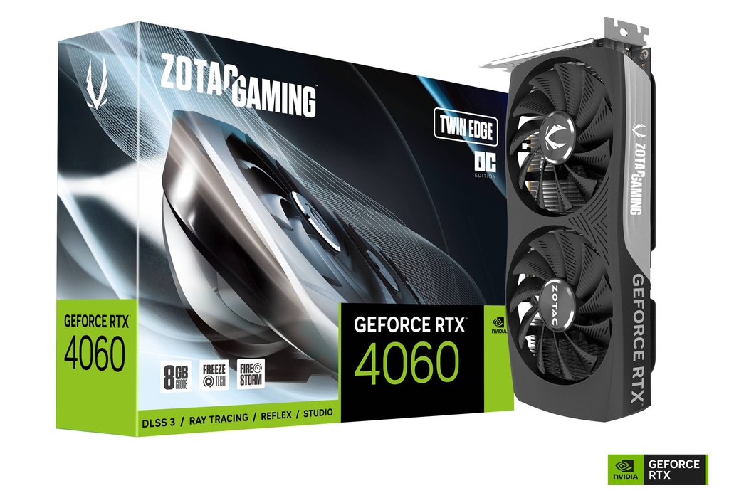 ZOTAC GAMING GeForce RTX 4060 8GB Twin Edge OC