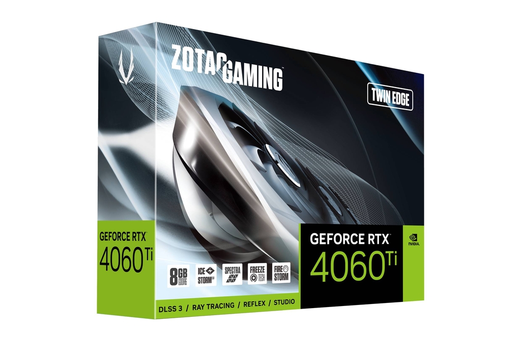 ZOTAC GAMING GeForce RTX 4060 Ti 8GB Twin Edge