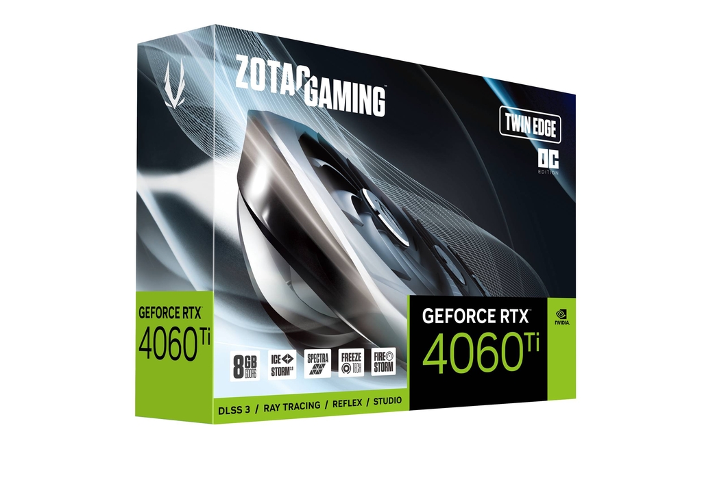 ZOTAC GAMING GeForce RTX 4060 Ti 8GB Twin Edge OC